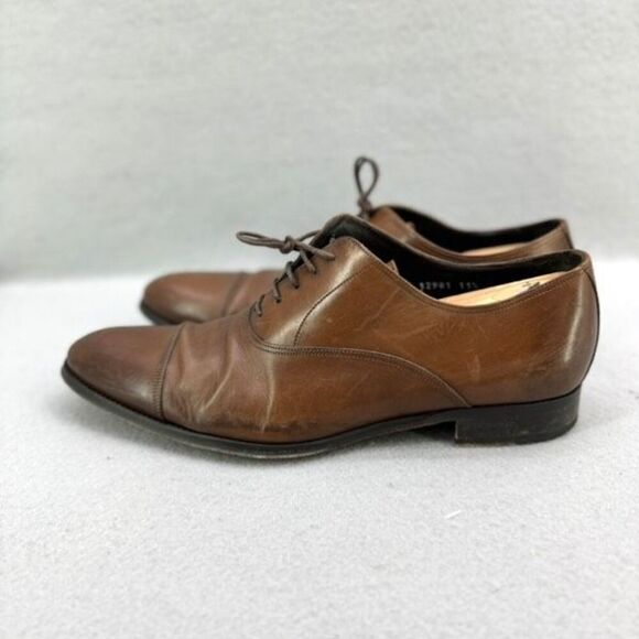 TO BOOT NEW YORK \'Brandon\' Brown Leather Cap Toe Oxfords Size US 11.5 main image 6